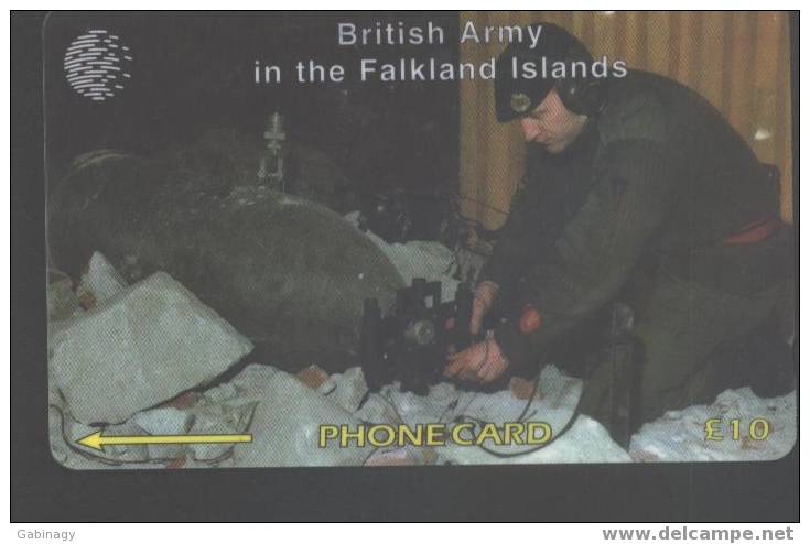 FALKLAND - FLK-059B - BRITISH ARMY IN FALKLAND IS. - Islas Malvinas