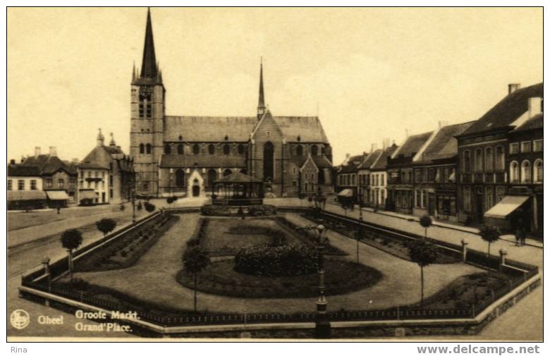 Gheel-Groote Markt Uitgever :L.Vennekens,Gheel Nels S.A.D. - Geel