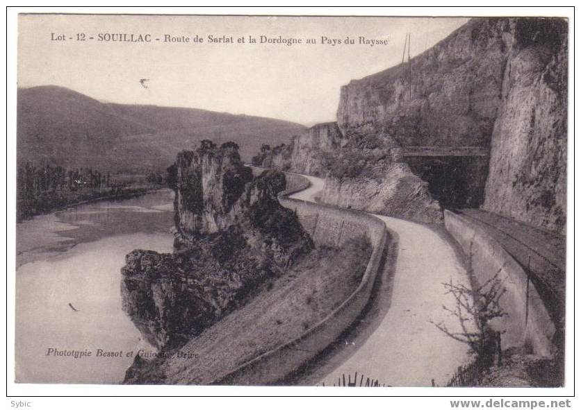 SOUILLAC - Route De Sarlat Et La Dordogne Au Pays Du Raysse (1915) - Souillac