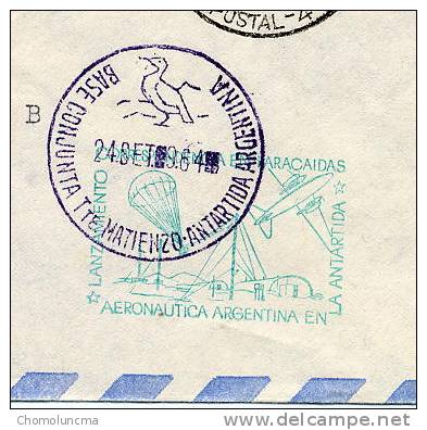 Cover Antarctique Antarctic Antartida Arénautica Argentina Argentine Servicio Aéropostal Aéropostale - Sonstige & Ohne Zuordnung