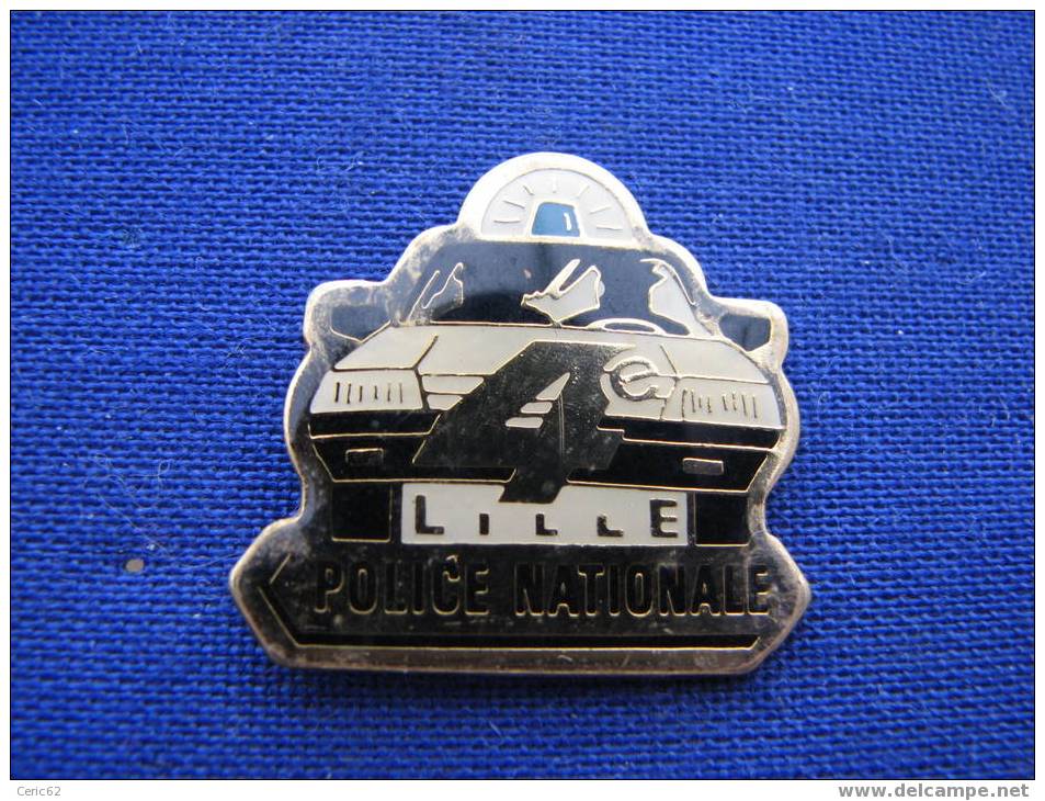 PIN'S POLICE NATIONALE LILLE 4ième - Police