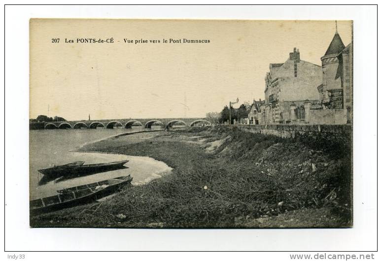 LES PONTS- DE-CE   -  VUE PRISE VERS LE PONT DUMMACUS - Les Ponts De Ce