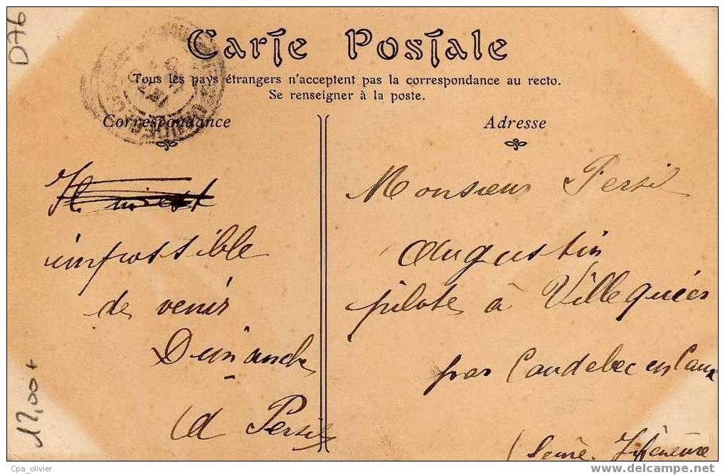 76 DUCLAIR Poste Et Télégraphe, Ed ND 12, 190? - Duclair