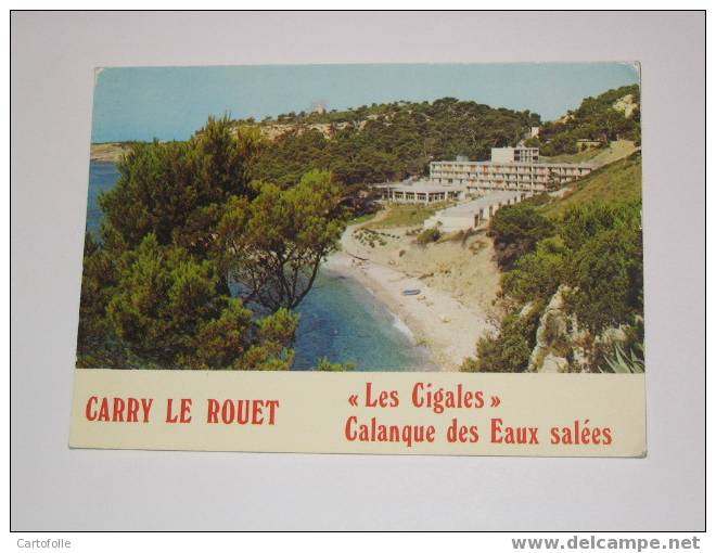 (148) -1- Carte Postale Sur Carry Le Rouet Les Cigales - Carry-le-Rouet