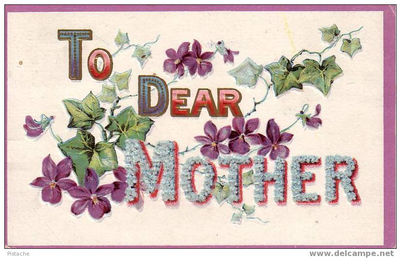 To Dear Mother - Mother's Day - Série No 1125-7 - Fête Des Mères