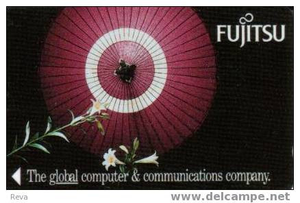 SINGAPORE $2  FUJITSU  FLOWER FLOWERS  ORCHID ORCHIDS  CODE:1SFJA  COMPANY  COMPLIMENTARY - Singapore