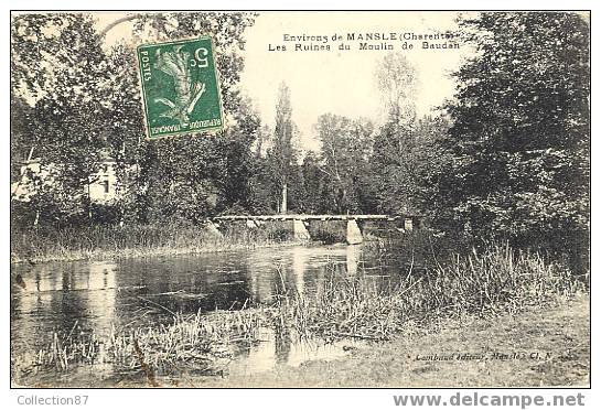 16 - CHARENTE - MANSLE - MOULIN De BAUDAN - Edit. COMBAUD - Mansle