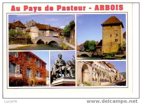 ARBOIS  -  Au Pays De PASTEUR  - 5 Vues - Arbois