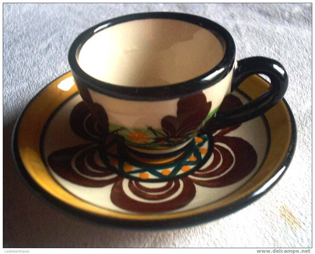 St Jean De Bretagne - Mini-tasse/st - Mini Kopje/schoteltje  - Mini Cup/saucer  - TA 231 - St. Jean De Bretagne (FRA)