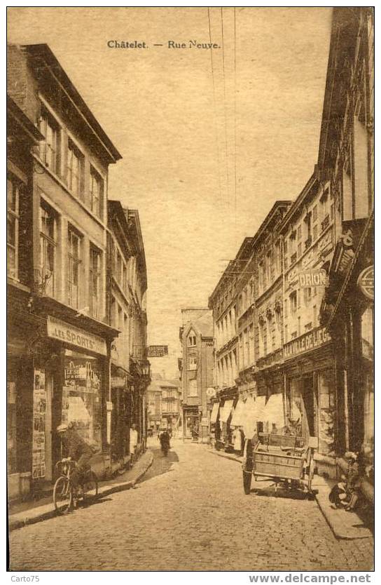 BELGIQUE - CHATELET - Rue Neuve - Magasin De Sports - Châtelet