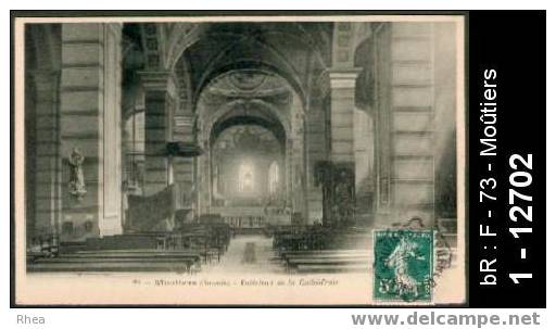 73 Moûtiers - 22 - Moutiers (Savoie) - Intérieur De La Cathédrale - Interieur Eglise - Interi /  D73D  K28422K  C28274C - Moutiers