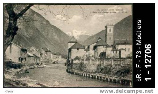 73 Moûtiers - 18. MOUTIERS (Savoie) L'Isère Et L'Ancien Evéché - Eveche L'isere Pont - Cpa -  /  D73D  K28422K  C28274C - Moutiers