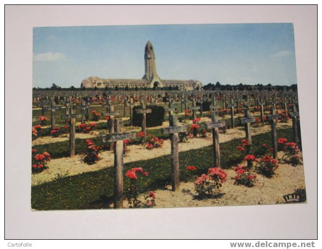 (218) -1- Carte Postale Sur Douaumont Vue  De L'ossuaire - Douaumont