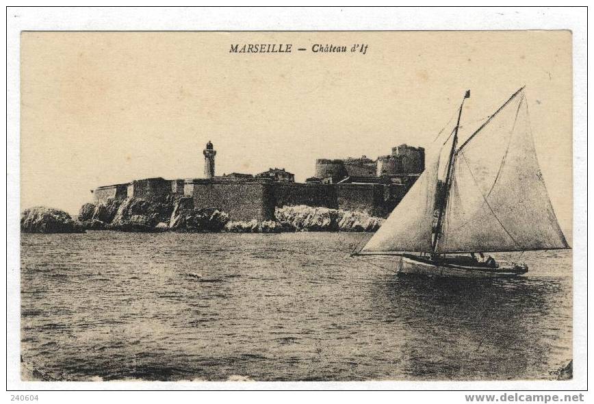 MARSEILLE  --  Château D'If - Château D'If, Frioul, Islands...