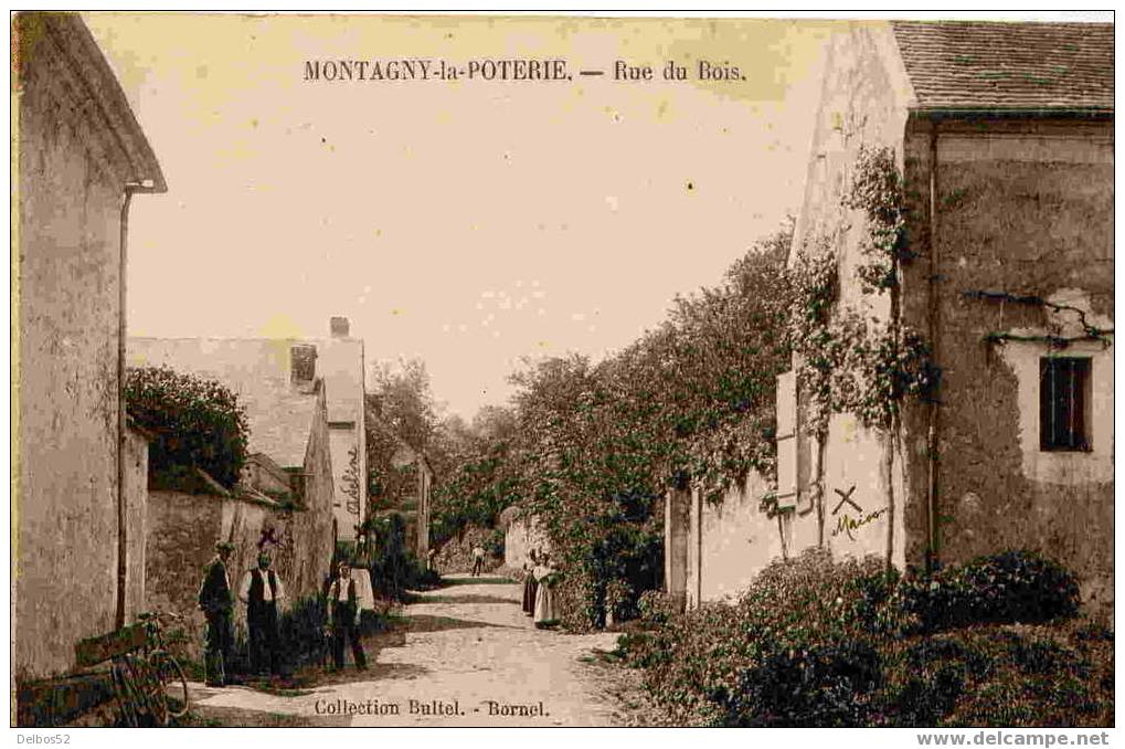 Montagny-la-Poterie - Rue Du Bois - Attichy