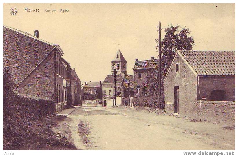 HOUSSE = Rue De L'Eglise  (Nels + Nelissen) Vierge - Blégny