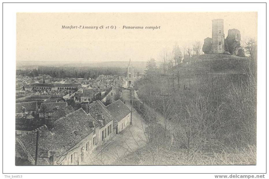 Monfort L'Amaury   -   Panorama Complet - Montfort L'Amaury