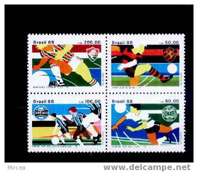 C389 - Bresil 1988 - Michel No.2264/7 Neufs** - Unused Stamps