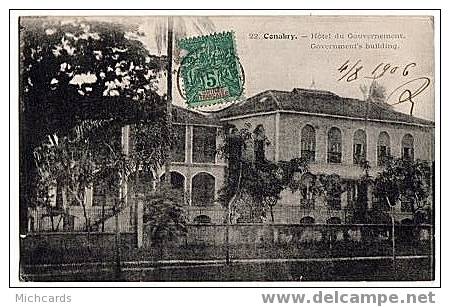 CPA GUINEE - Conakry - Hotel Du Gouvernement - French Guinea