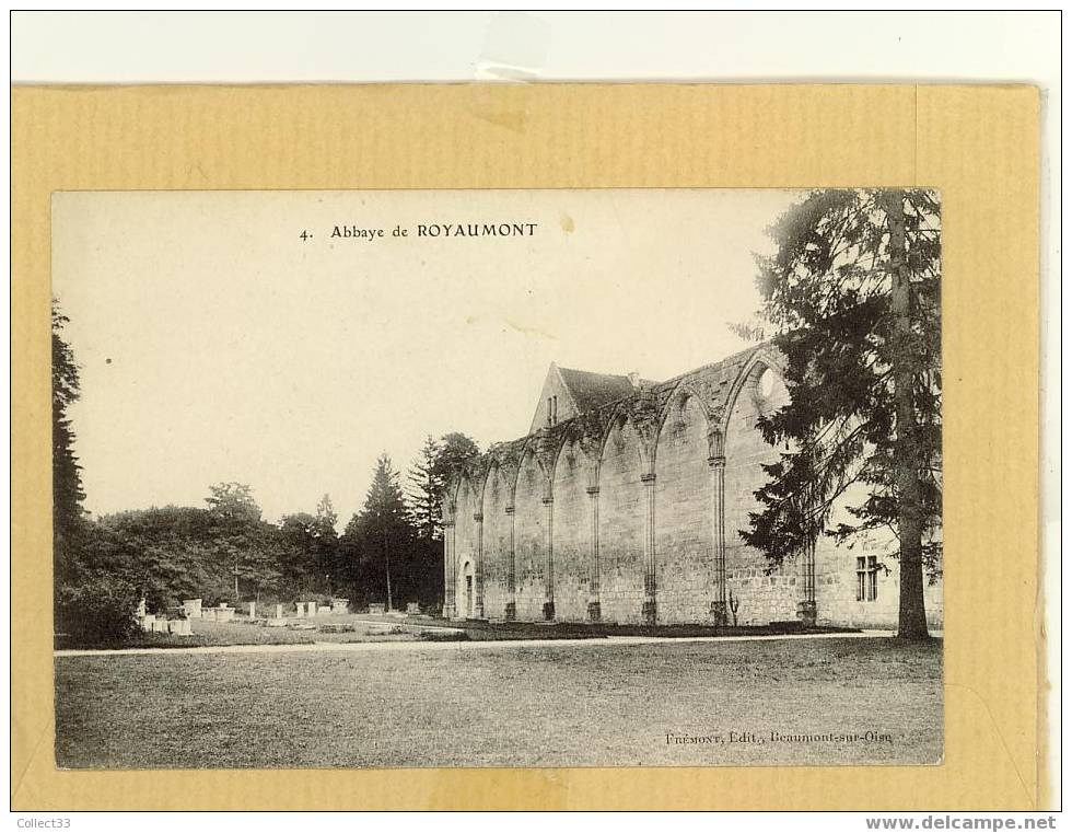 95 - Abbaye De Royaumont - CPA Non Voyagé - Ed Frémont N° 4 - Asnières-sur-Oise