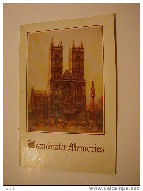 WESTMINSTER MEMORIES Guide Touristique Vers 1940 - Europa