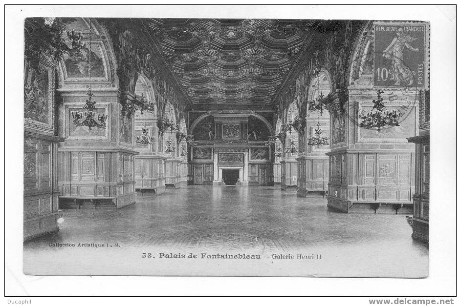 PALAIS DE FONTAINEBLEAU GALERIE HENRI II - Avon