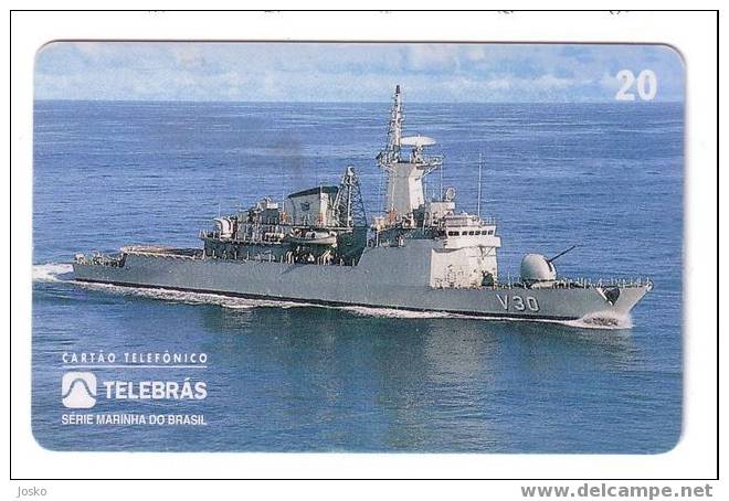 WAR SHIP - Warship - Navire De Guerre - Kriegsschiff - Buque De Guerra - Nave Da Guerra -bateau -Brasil- See Description - Boten