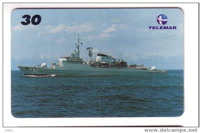 WAR SHIP - Warship - Navire De Guerre - Kriegsschiff - Buque De Guerra - Nave Da Guerra -bateau -Brasil- See Description - Boten
