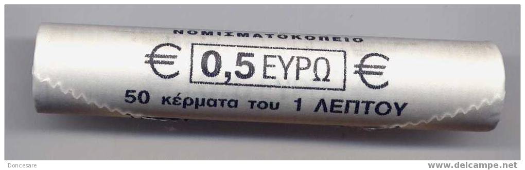 ** ROULEAU  50 X 1 CENT GRECE 2003 NEUF D ORIGINE ** - Griekenland