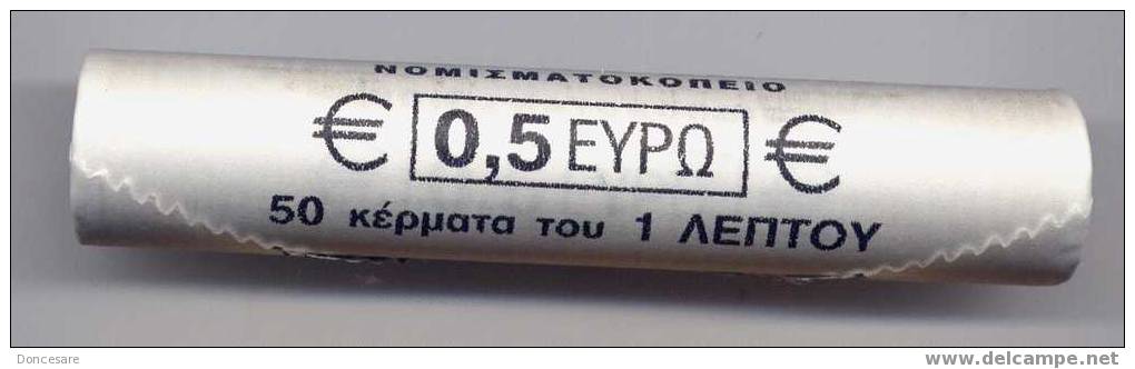 ** ROULEAU  50 X 1 CENT GRECE 2003 NEUF D ORIGINE ** - Greece