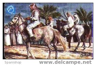 QATAR. MEN IN HORSES - Qatar