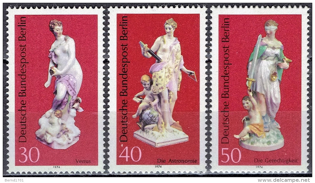 Germany / Berlin - Mi-Nr 478/480 Postfrisch / MNH ** (B1495) - Porselein