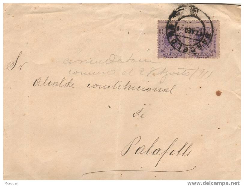 Carta Barcelona 1911 - Brieven En Documenten