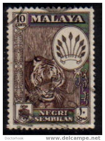 MALAYA---Negri   Scott   #  69  F-VF USED - Malayan Postal Union