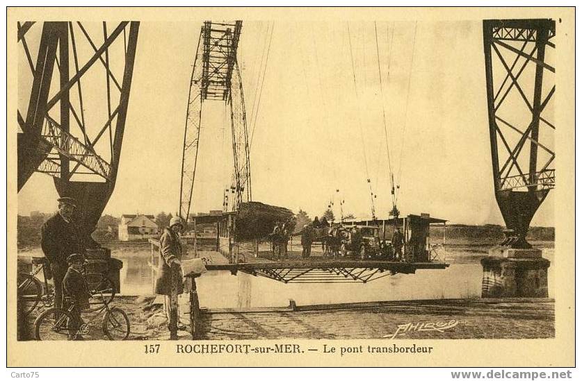 ROCHEFORT Sur MER 17 - Le Pont Transbordeur-Auto - Rochefort