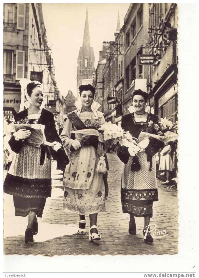 5242 Fétes De Cornouailles 1949 La Reine De Quimper Et Ses Demoiselles D´honneur 601 Réma - Quimper