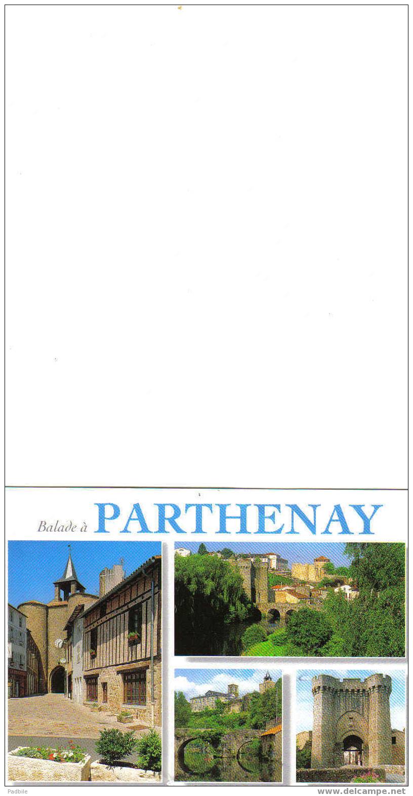 Carte Postale De Parthenay - Vues Diverses Sur Le Village - Parthenay