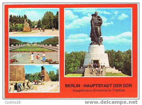 Cp BERLIN Haupstadt Der DDR Sowjetisches Ehrenmal In Treptow - Treptow
