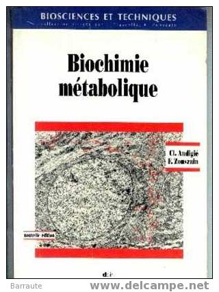 BIOCHIMIE Métabolique  BTS 2  1993 - 18 Ans Et Plus