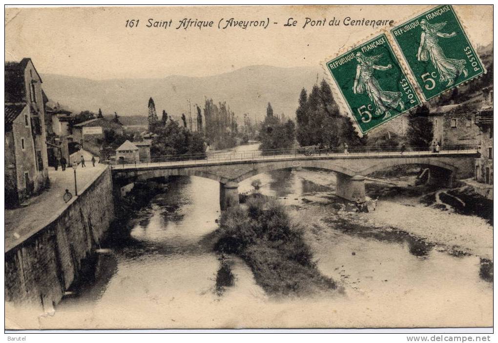 SAINT AFFRIQUE - Le Pont Du Centenaire - Saint Affrique