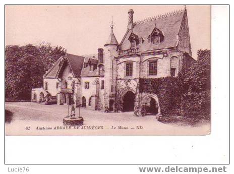 JUMIEGES   -    N° 81 - Abbaye De JUMIEGES  -  Le Musée - Jumieges