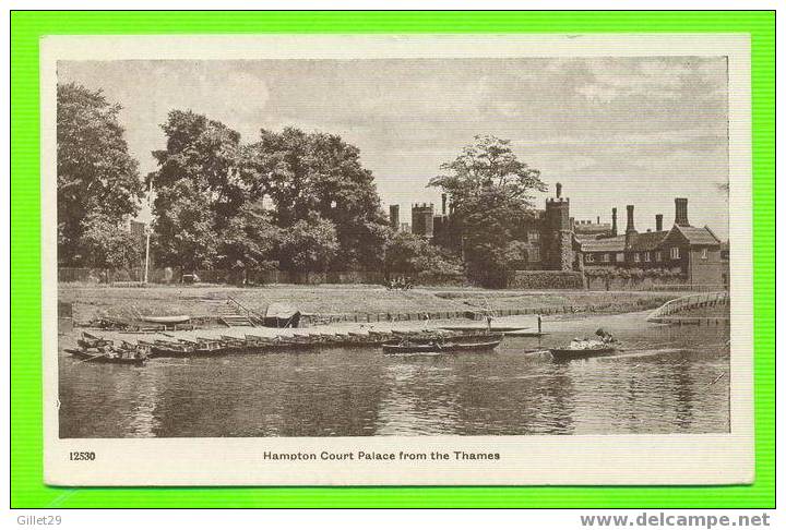 HAMPTON COURT PALACE FROM THE THAMES - ANIMÉE - GALE & POLDEN LTD - - River Thames