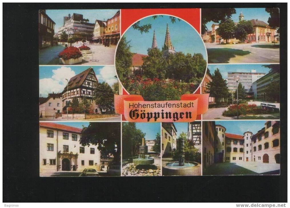 GOPPINGEN Postcard GERMANY MULTI VIEW - Göppingen