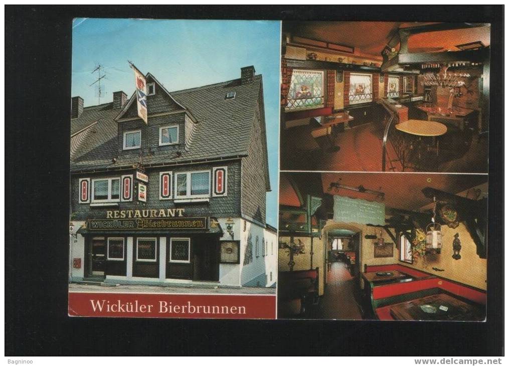 WINTERBERG Postcard GERMANY  RESTAURANT HOTEL - Winterberg