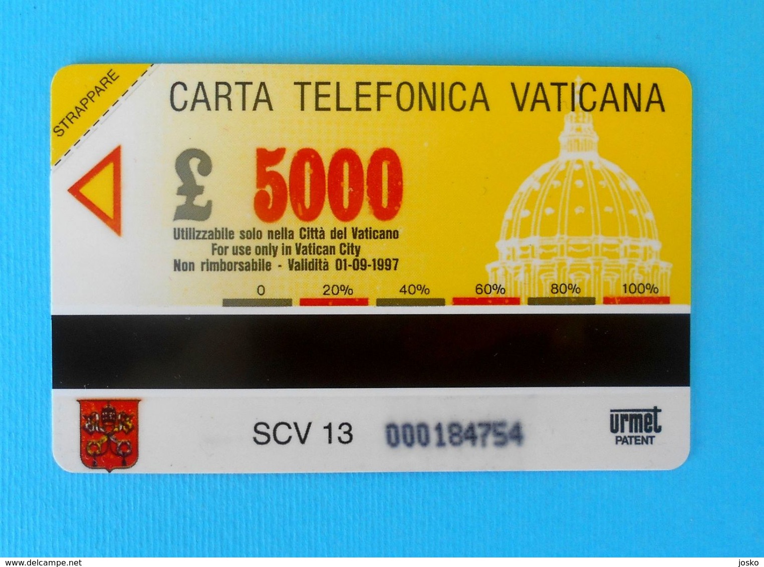 VATICAN  SCV 13 ( MINT CARD ) ** Pinacoteca Vaticana - RAFFAELLO ** Religion  - Children - Enfant - Child - Enfants - Vatican