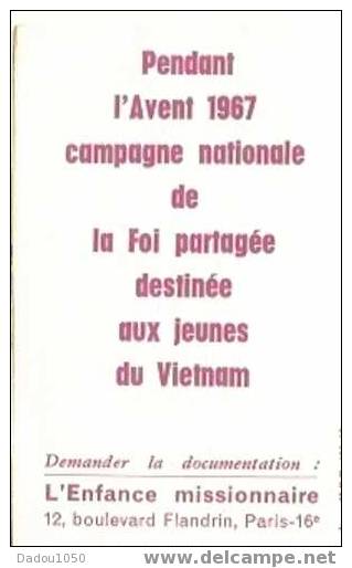 Calendrier De Poche,l'enfance Missionnaire 1968 - Small : 1961-70