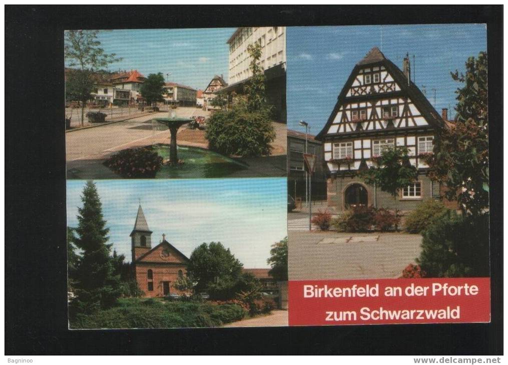 BIRKENFELD AN DER PFORTE Postcard GERMANY - Birkenfeld (Nahe)