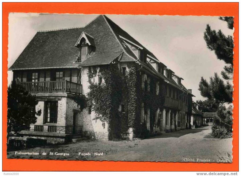 SAINT GEORGES MOTEL PREVENTORIUM FACADE NORD CARTE PHOTO EN BON ETAT - Saint-Georges-Motel