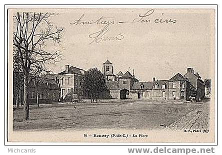 CPA 62 BEUVRY - La Place - Beuvry