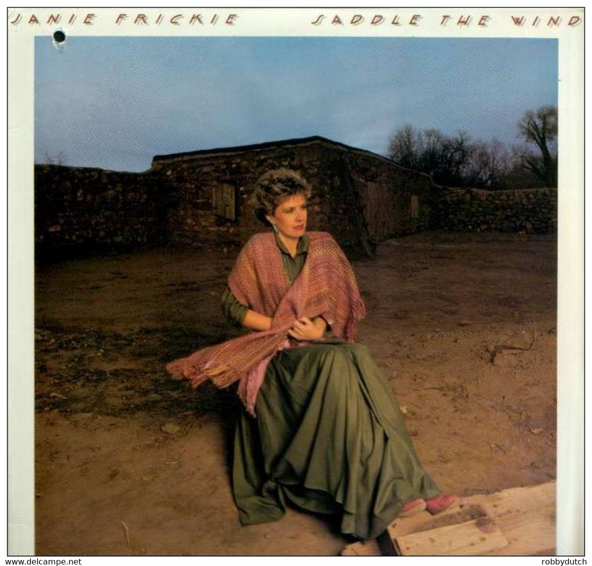 * LP * JANIE FRICKIE - SADDLE THE WIND (USA 1988) - Country Y Folk